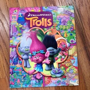 DreamWorks Trolls Kids look and find book hardcover
